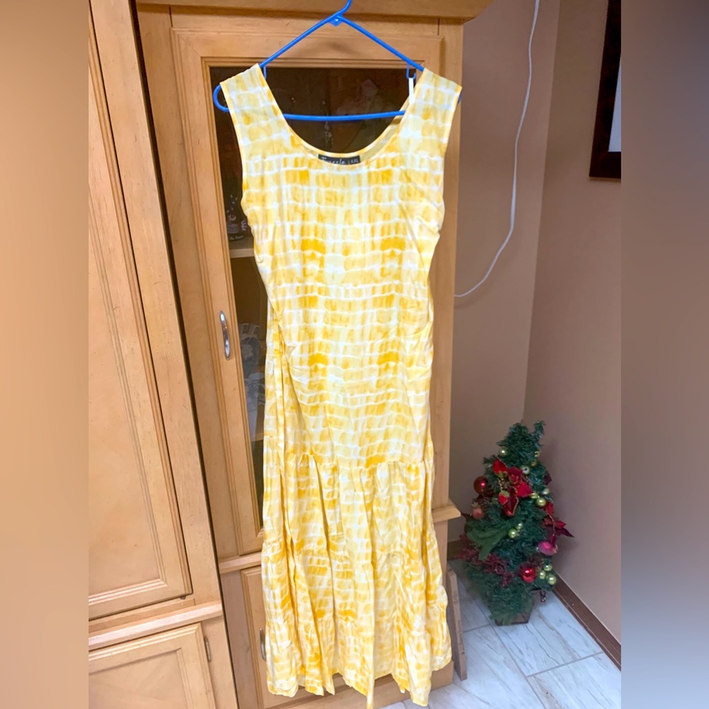 Yellow Maxi sundress